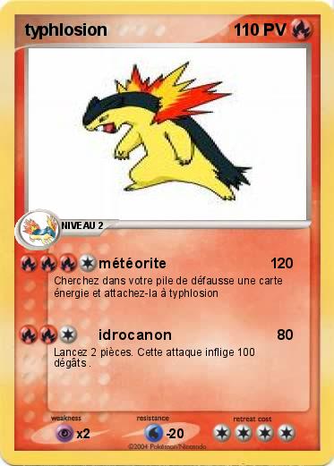 Pokemon typhlosion