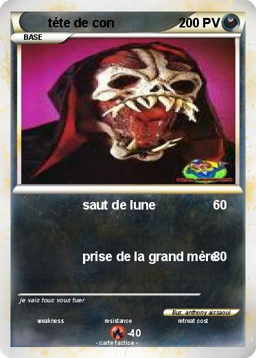 Pokemon téte de con