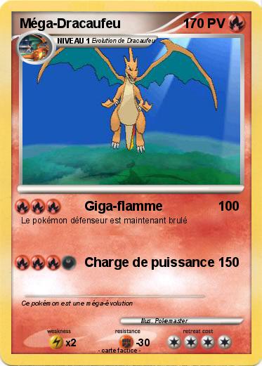 Pokemon Méga-Dracaufeu