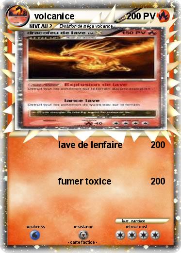 Pokemon volcanice