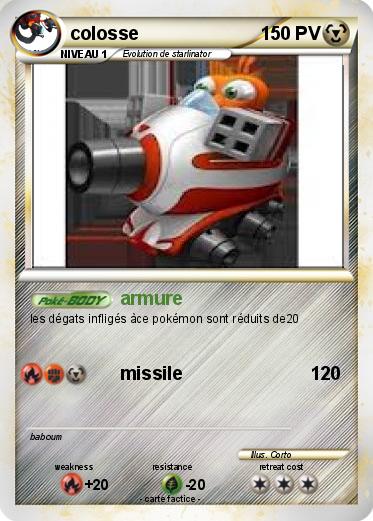 Pokemon colosse