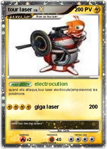 Pokemon tour laser