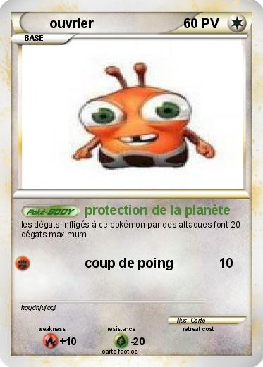 Pokemon ouvrier