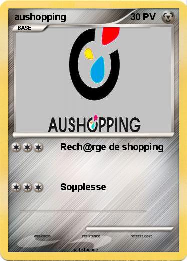 Pokemon aushopping