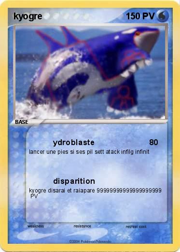 Pokemon kyogre