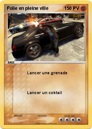 Pokemon Folie en pleine ville