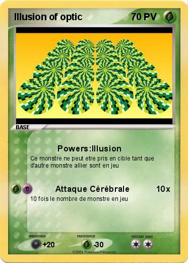 Pokemon Illusion of optic