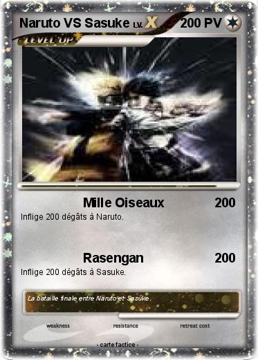 Pokemon Naruto VS Sasuke