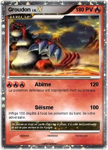 Pokemon Groudon