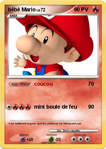 Pokemon bébé Mario