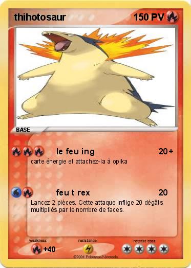 Pokemon thihotosaur