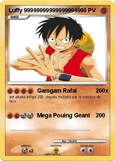 Pokemon Luffy 999999999999999999