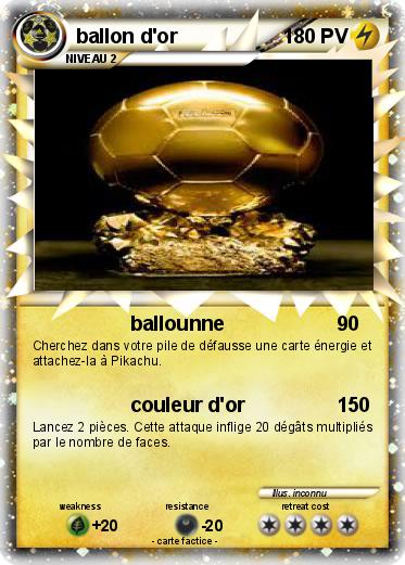 Pokemon ballon d'or