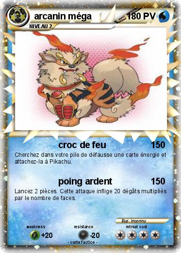 Pokemon arcanin méga