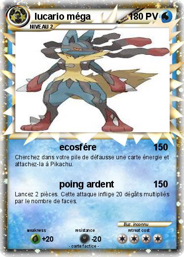 Pokemon lucario méga