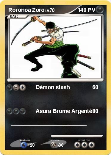 Pokemon Roronoa Zoro