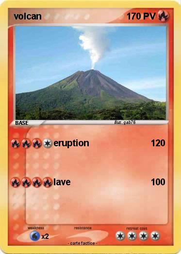 Pokemon volcan