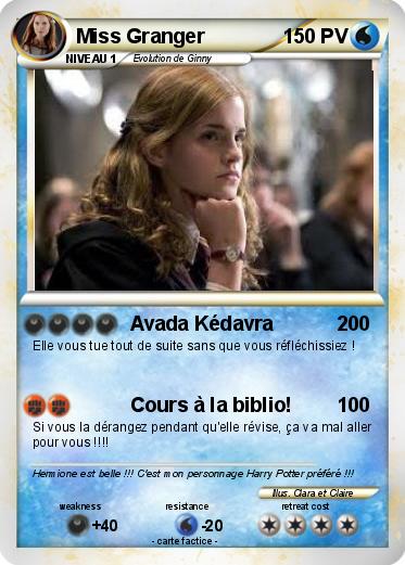 Pokemon Miss Granger