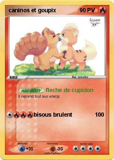 Pokemon caninos et goupix