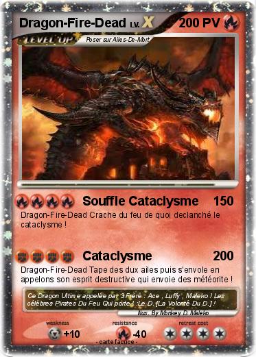 Pokemon Dragon-Fire-Dead