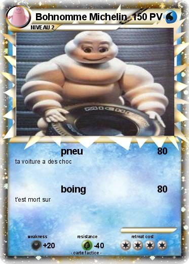 Pokemon Bohnomme Michelin