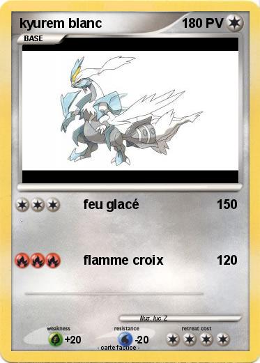 Pokemon kyurem blanc