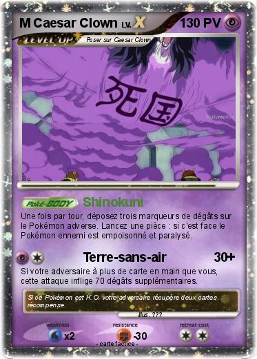 Pokemon M Caesar Clown