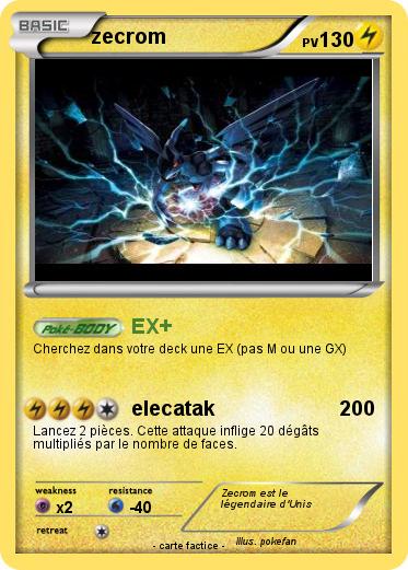 Pokemon zecrom
