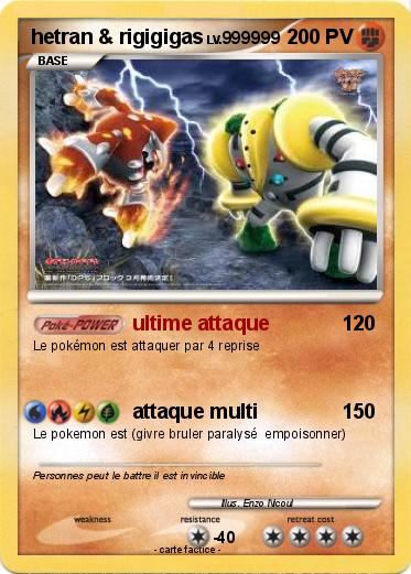 Pokemon hetran & rigigigas