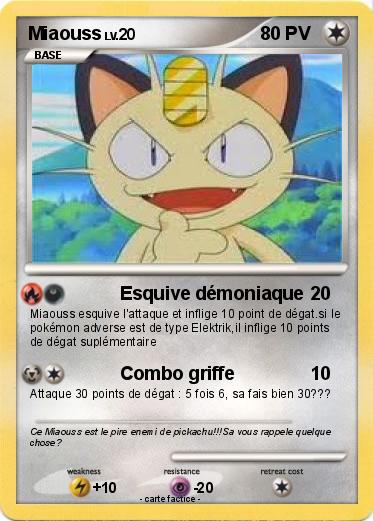 Pokemon Miaouss