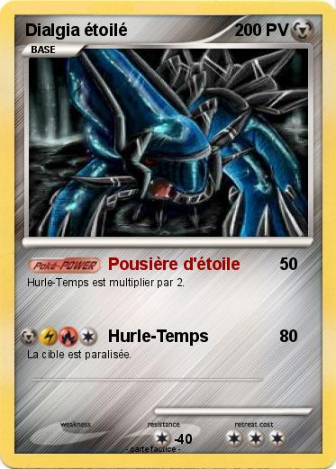 Pokemon Dialgia étoilé