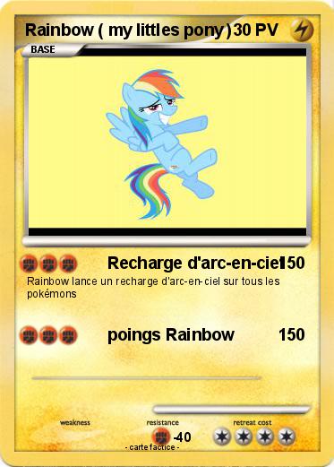 Pokemon Rainbow ( my littles pony )