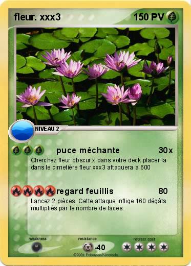 Pokemon fleur. xxx3
