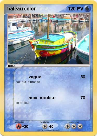 Pokemon bateau color