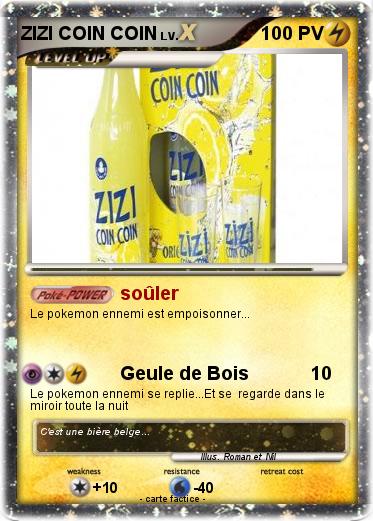 Pokemon ZIZI COIN COIN