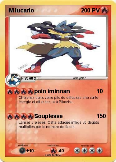 Pokemon M lucario