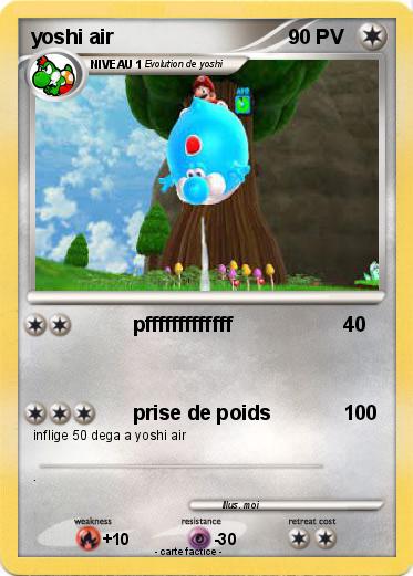 Pokemon yoshi air