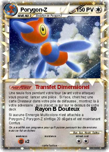 Pokemon Porygon-Z