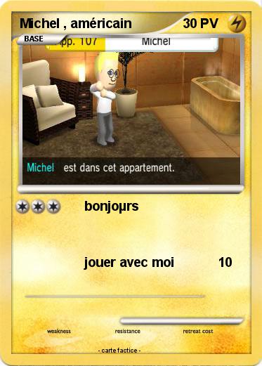 Pokemon Michel , américain