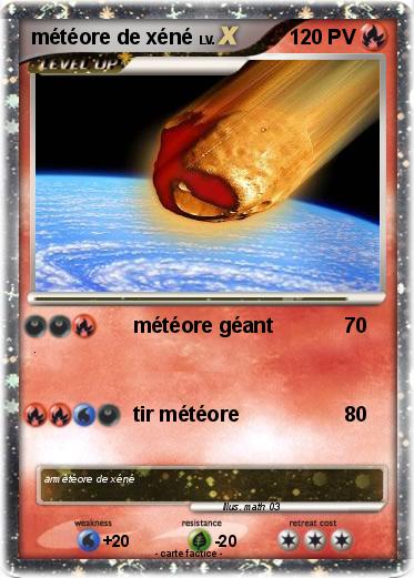 Pokemon météore de xéné