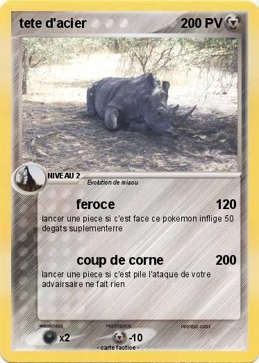 Pokemon tete d'acier