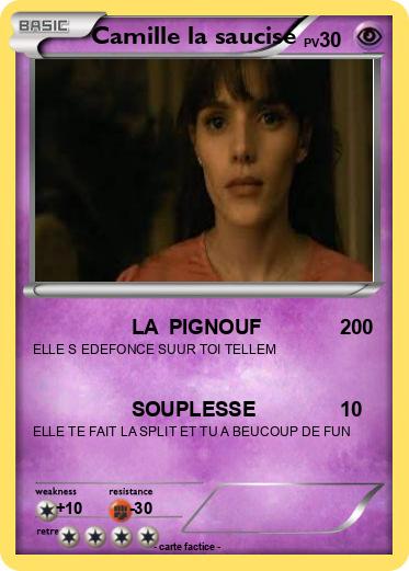 Pokemon Camille la saucise