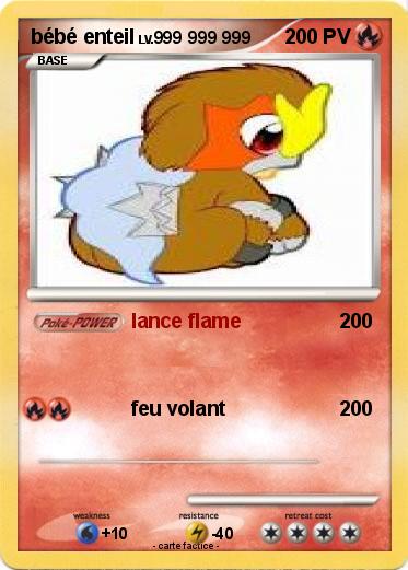 Pokemon bébé enteil