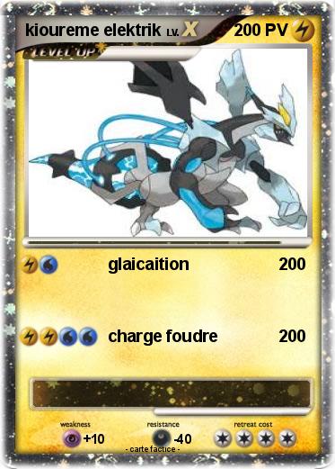 Pokemon kioureme elektrik