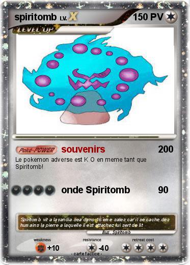 Pokemon spiritomb
