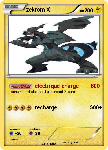 Pokemon zekrom X