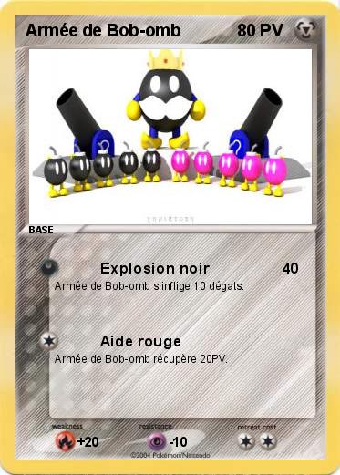 Pokemon Armée de Bob-omb