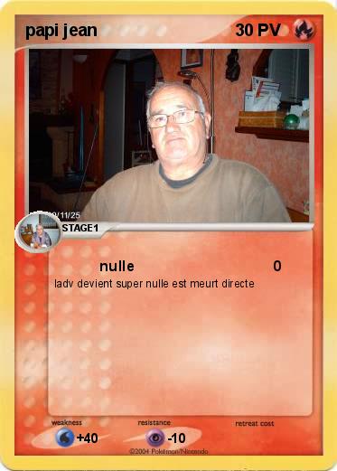 Pokemon papi jean