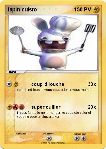 Pokemon lapin cuisto