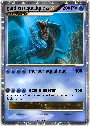 Pokemon gardien aquatique